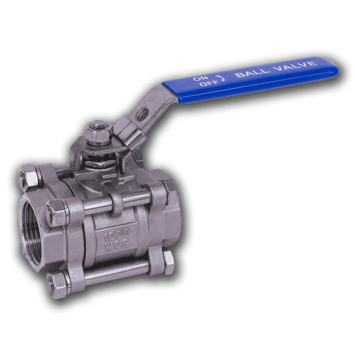 Standard 3-piece ball valve